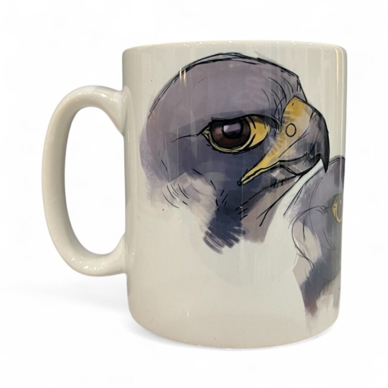 Mixed Peregrine Head Mug